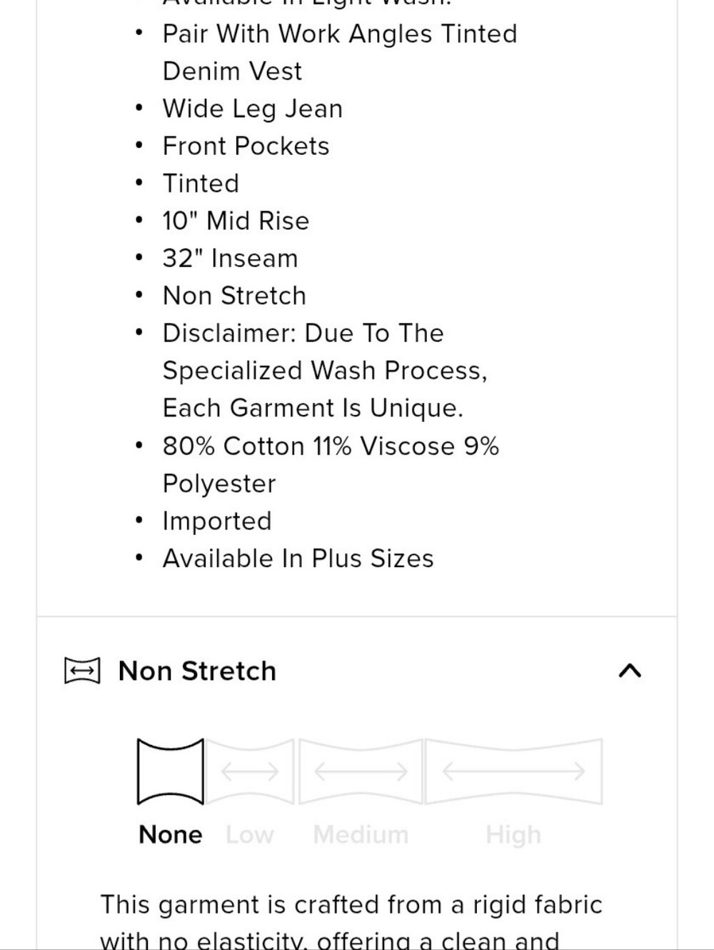 Fashion Nova Washed Olive Wide Leg Jeans - Picture 6 of 6
